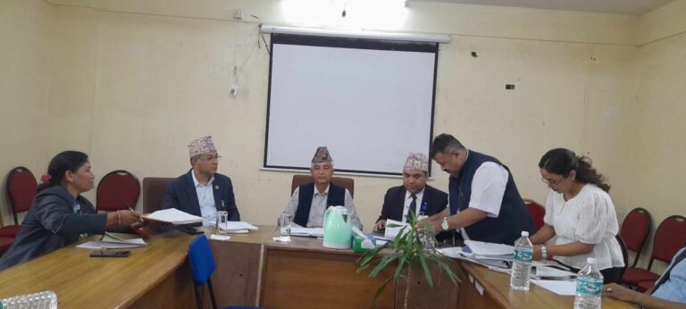 कास्कीमा नदि तथा खानीजन्य पदार्थ बन्द हुने